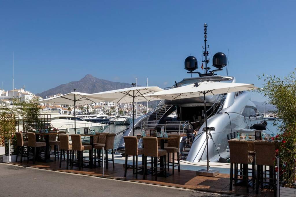 Puerto Banus Second Line, Luxury Apartement Marbella Eksteriør bilde