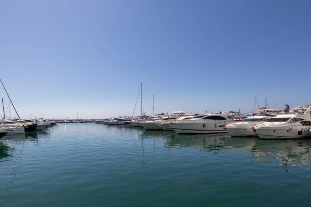 Puerto Banus Second Line, Luxury Apartement Marbella Eksteriør bilde